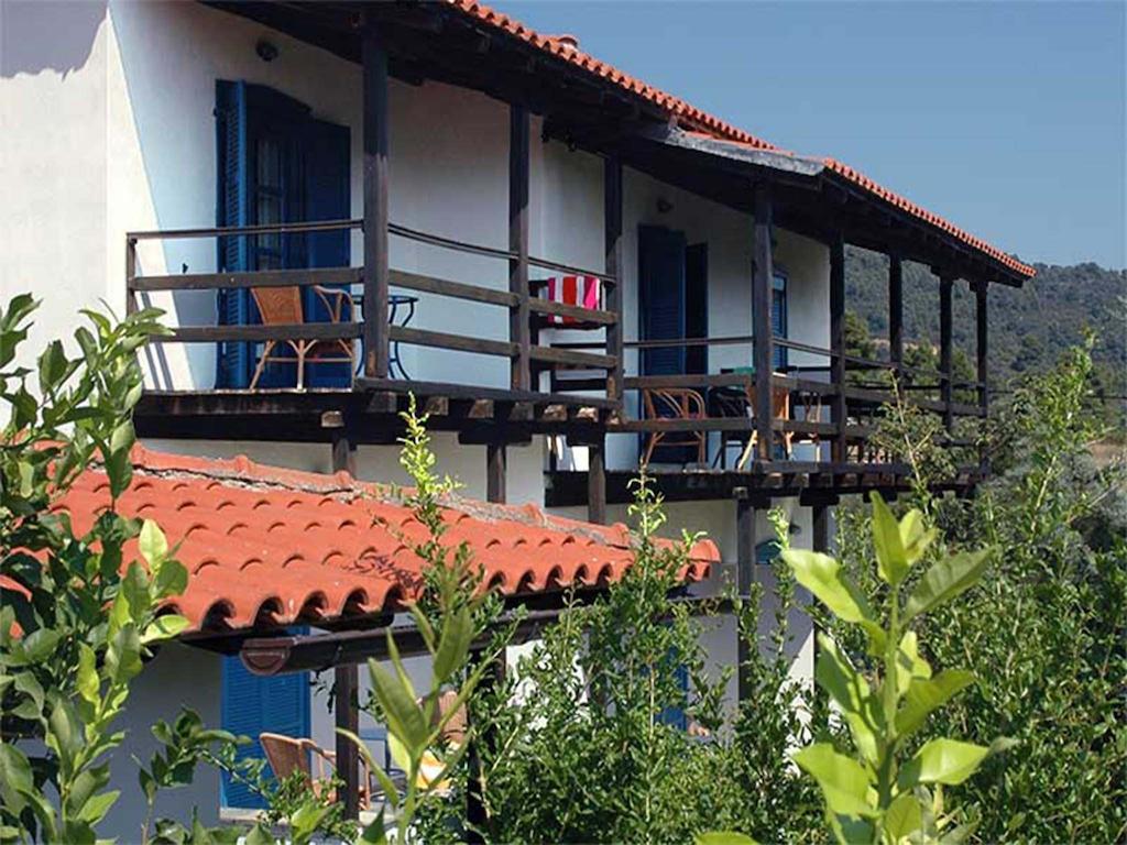 Skites Hotel Bungalows Ouranoupoli Exteriör bild