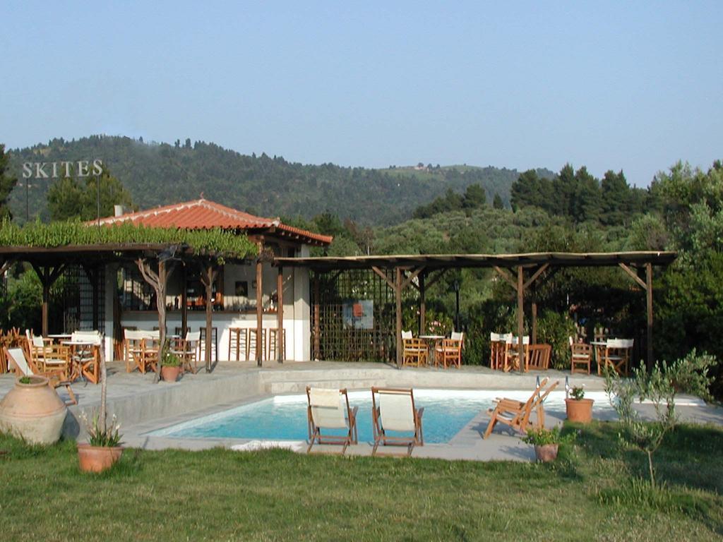 Skites Hotel Bungalows Ouranoupoli Exteriör bild