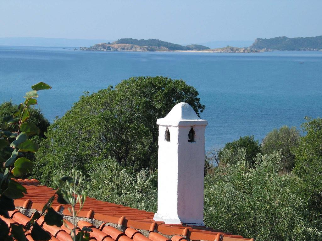 Skites Hotel Bungalows Ouranoupoli Exteriör bild